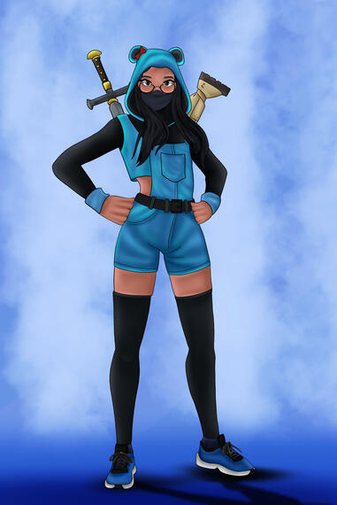 My Fortnite OC - Illustration